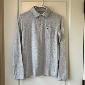 VV Edgartown LS Polo Grey size Large